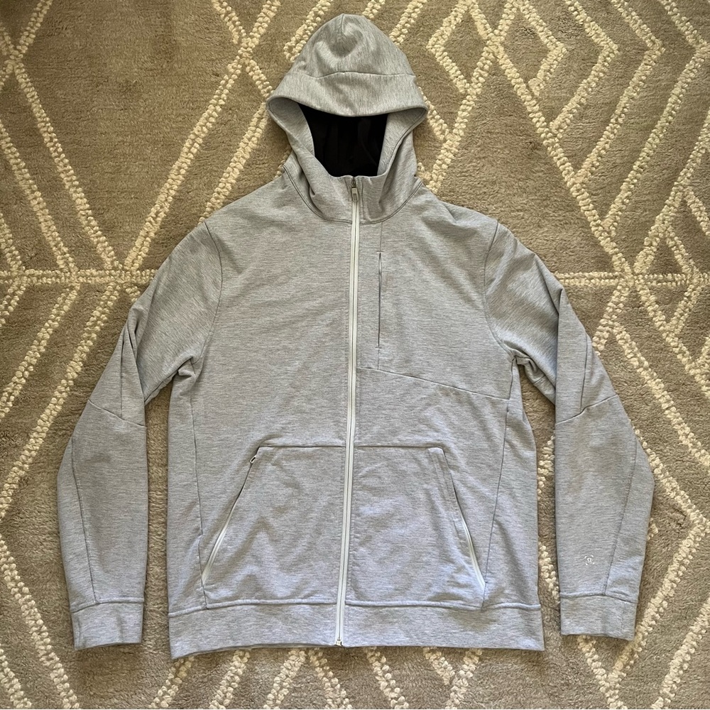 Lululemon City Sweat Zip Hoodie Grey XL